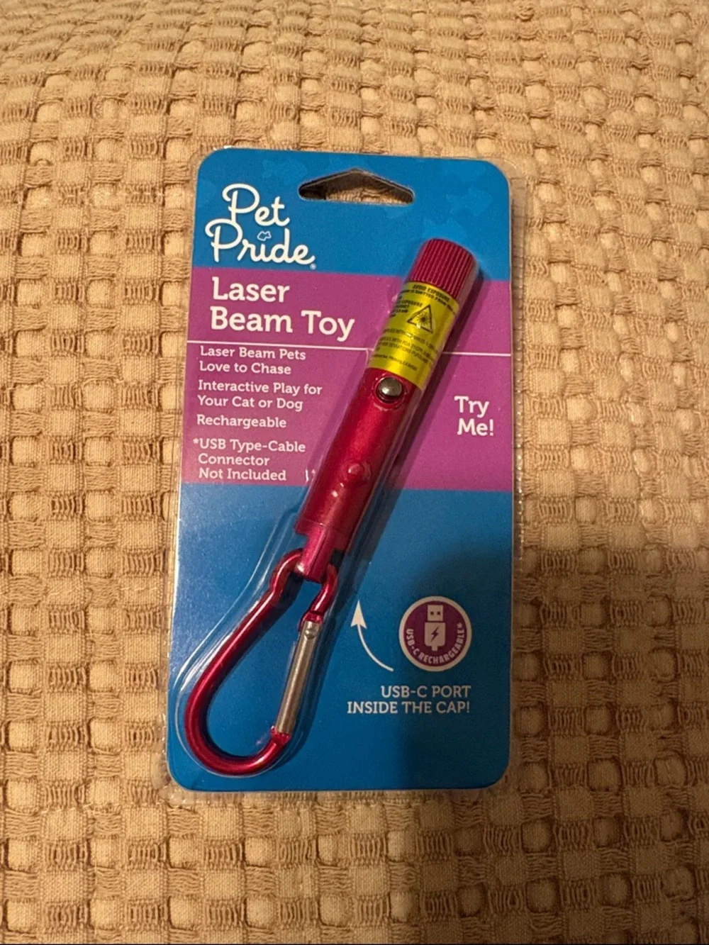 Rechargeable Laser Beam Toy for Cats
